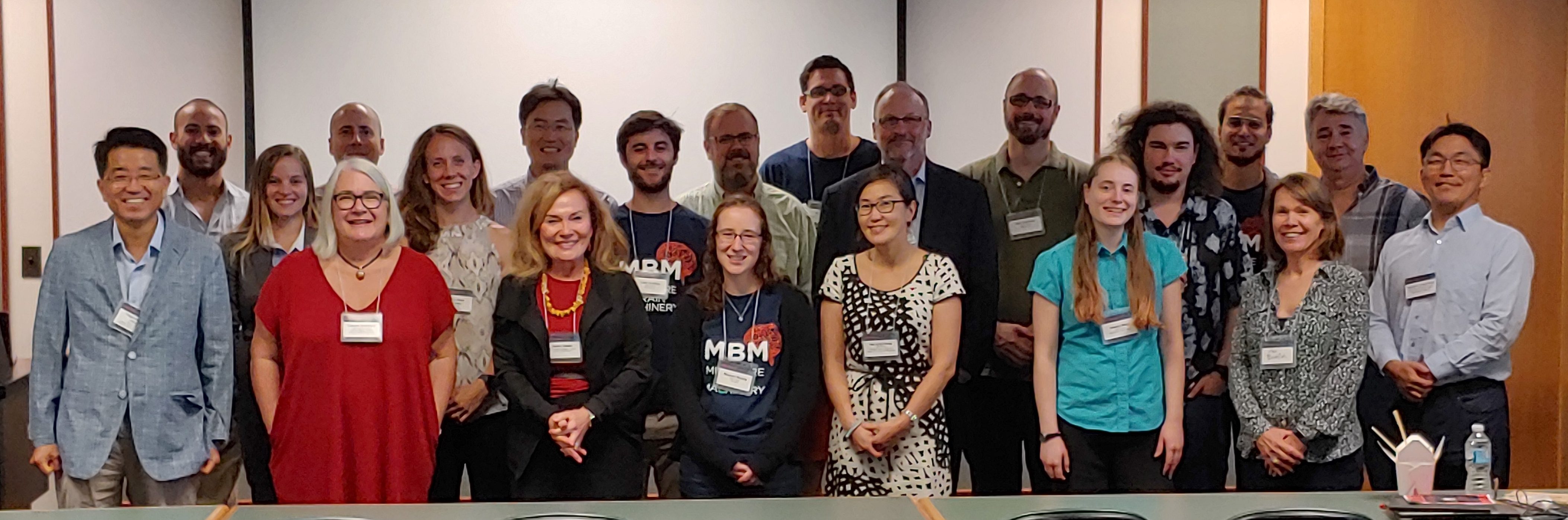 Group photo of attendees at the 2019 MBM Retreat